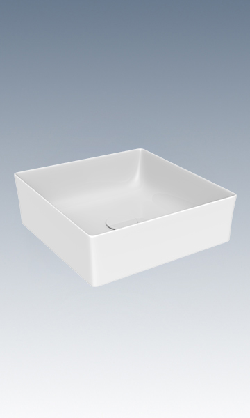 HC10640-038 Rectangular thin-rim artistic basin